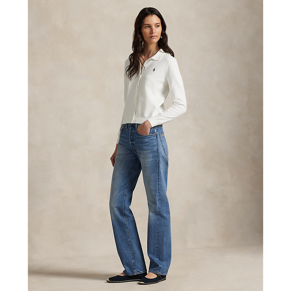 PRL Polo-Collar Buttoned Cardigan/Pulover 211972110002