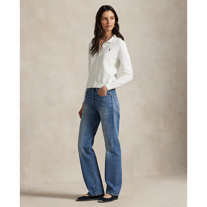 PRL Polo-Collar Buttoned Cardigan/Pulover 211972110002