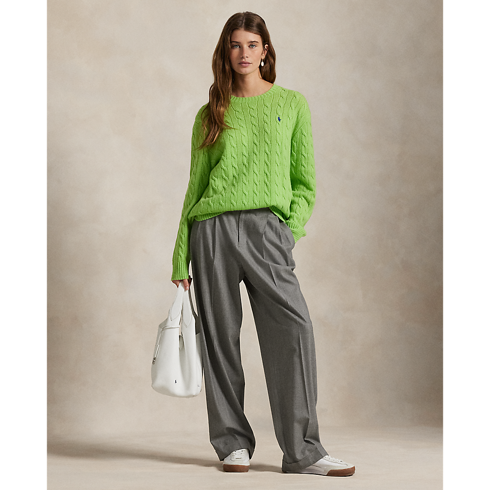 PRL Cable Wool-Cashmere Crewneck Jumper/Pulover 211972115002
