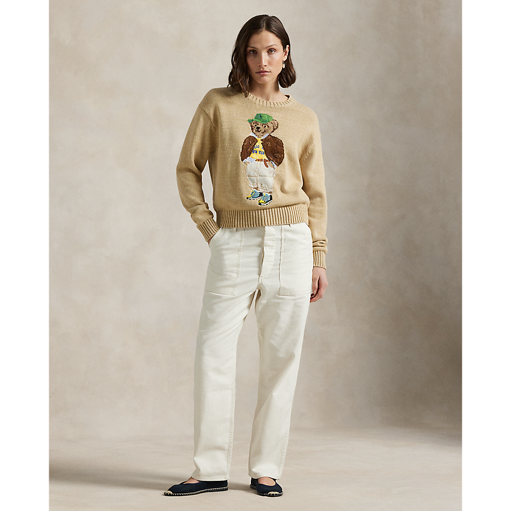 PRL Polo Bear Cotton Crewneck Jumper/Pulover 211972121001