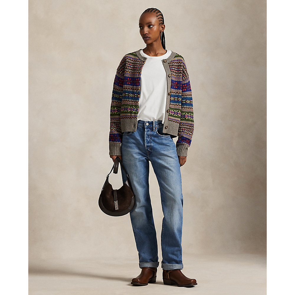 PRL Fair Isle Buttoned Cardigan/Pulover 211972164001