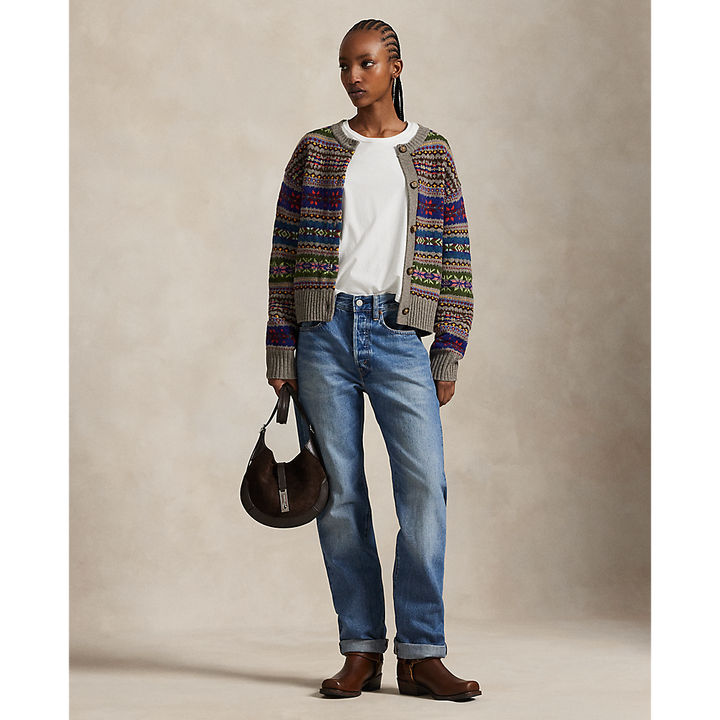PRL Fair Isle Buttoned Cardigan/Pulover 211972164001