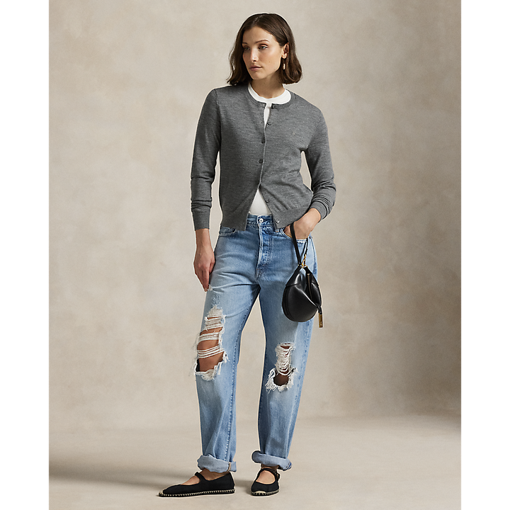 PRL  Wool Crewneck Cardigan/Pulover 211977954003