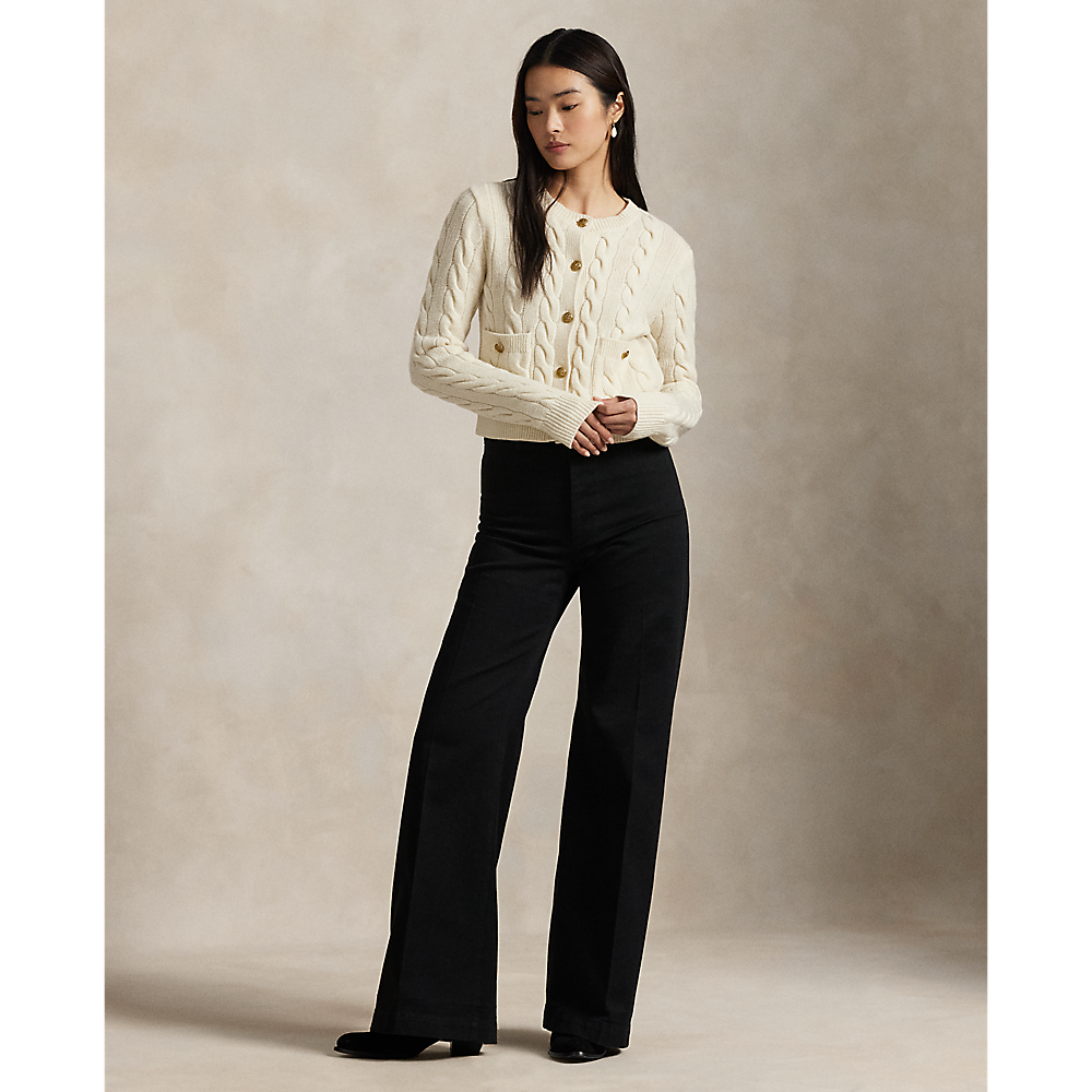 PRL Cable Wool-Cashmere Cardigan/Pulover 211978312500