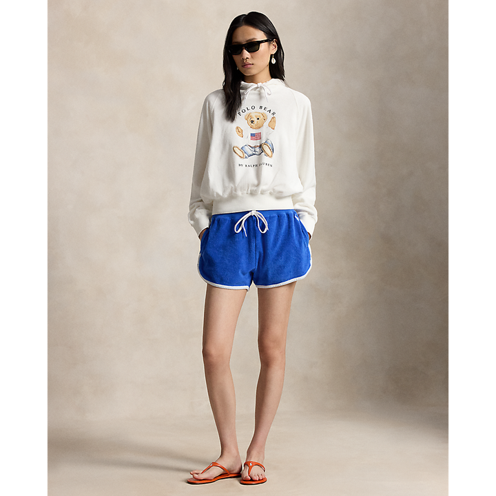 PRL Shrunken Fit Polo Bear Terry Hoodie/Duks 211A12745001