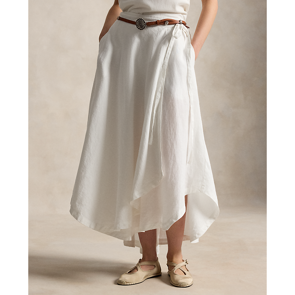 PRL Linen Wrap Skirt/Suknja 211A12946003