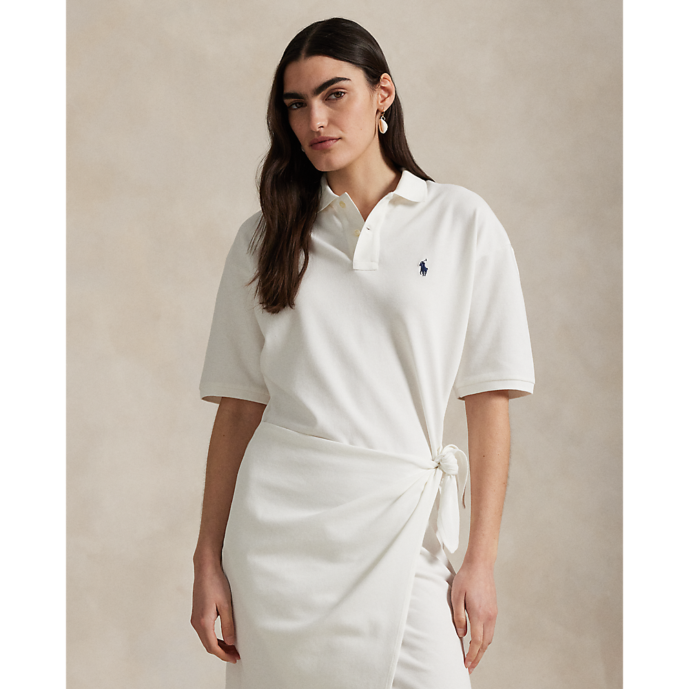 PRL Pique Polo Wrap Mini Dress/Haljina 211A88516002