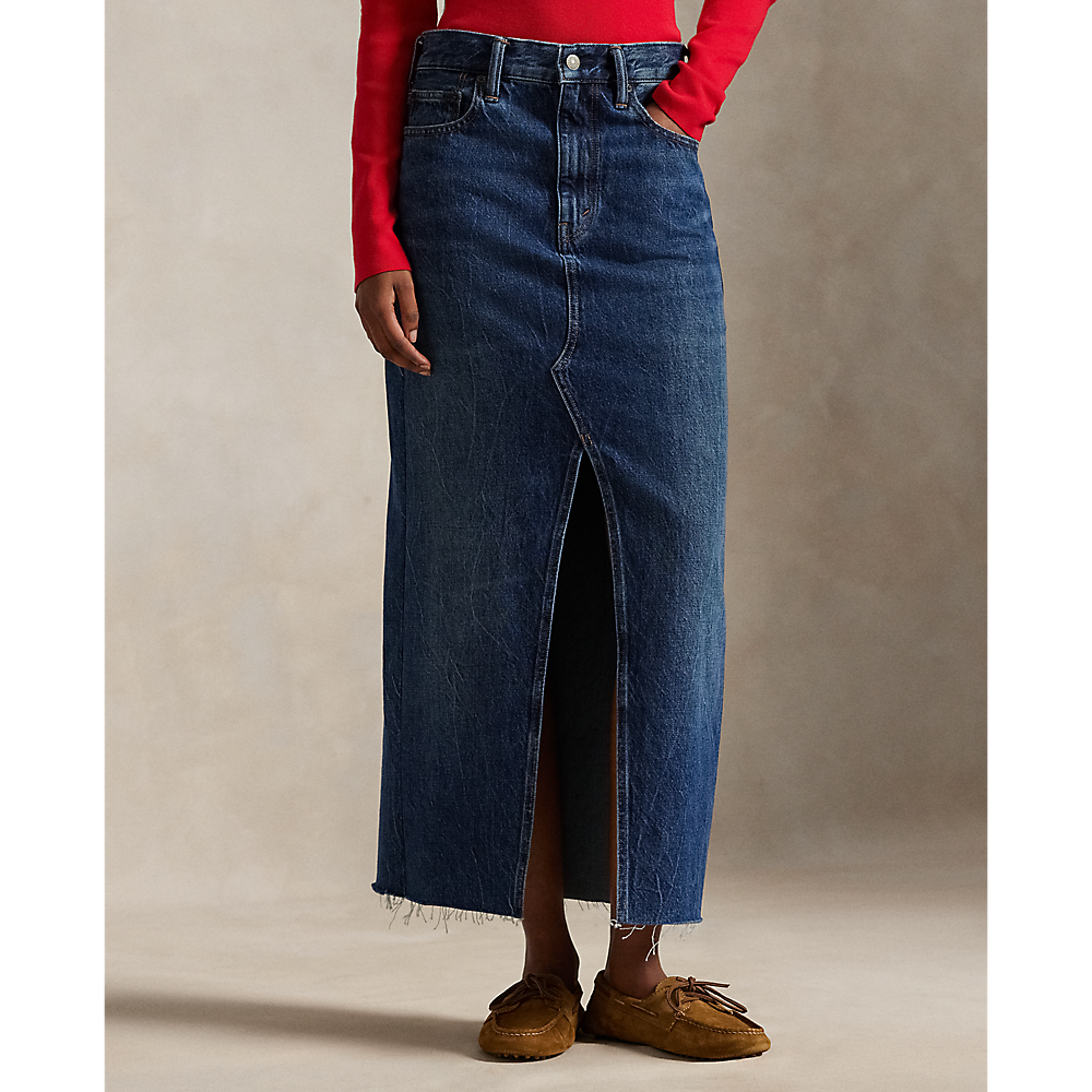 PRL Denim Maxi Skirt/Suknja 211A95501001