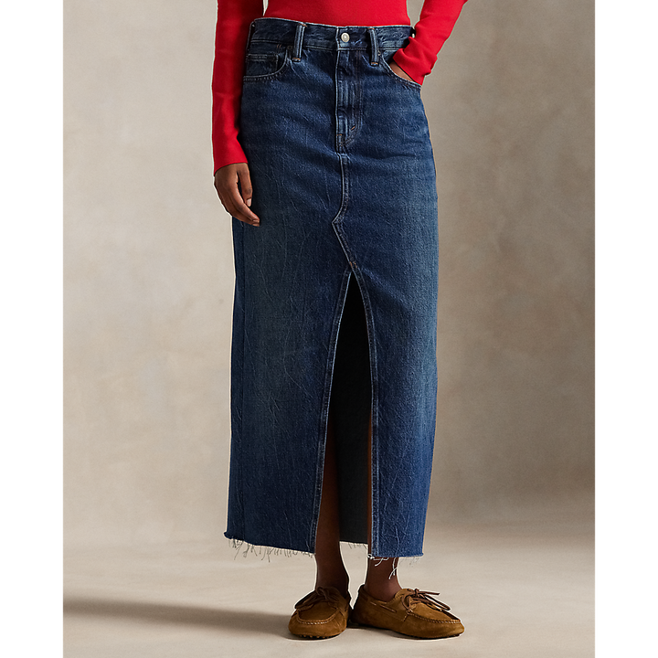 PRL Denim Maxi Skirt/Suknja 211A95501001
