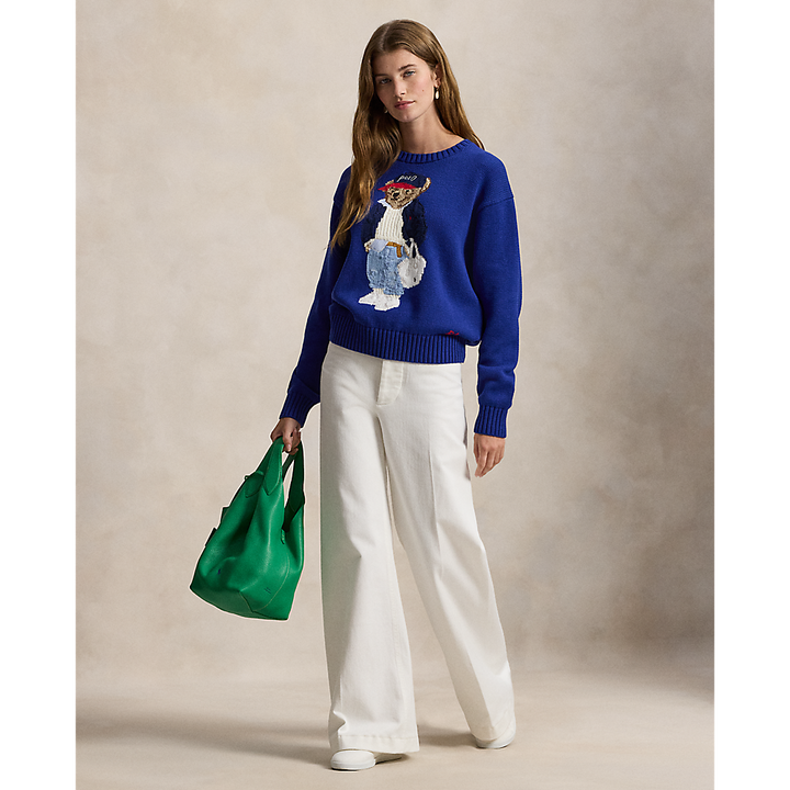 PRL Polo Bear Cotton Crewneck Jumper/Pulover 211A96238001