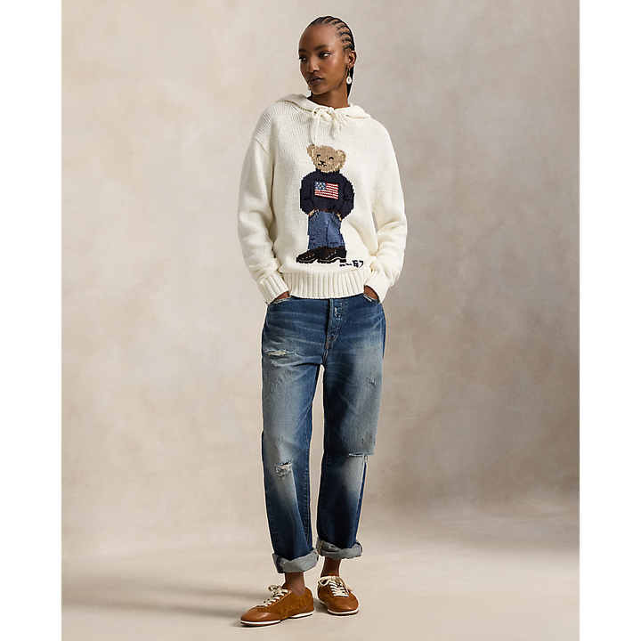 PRL Polo Bear Hooded Jumper/Pulover 211A96253001