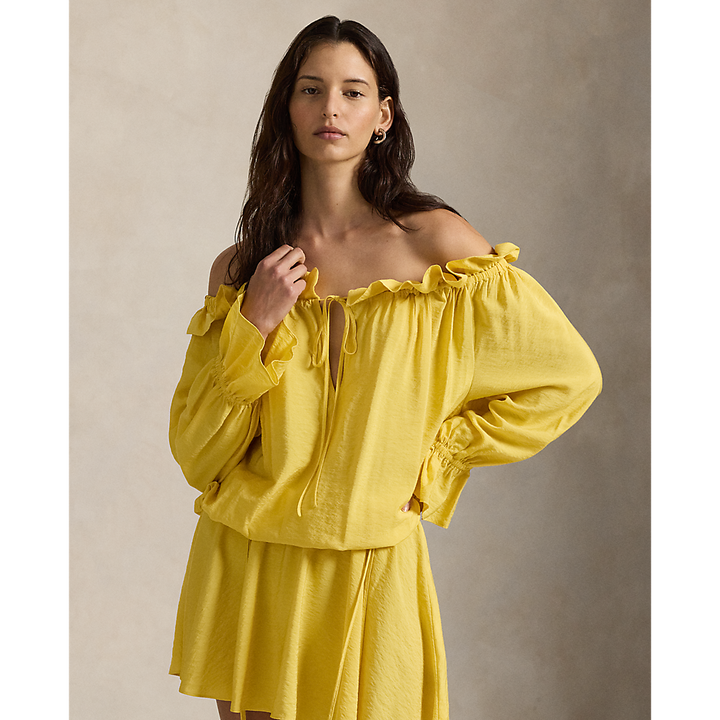 PRL Off-the-Shoulder Crepe Dress/Haljina 211A96354001