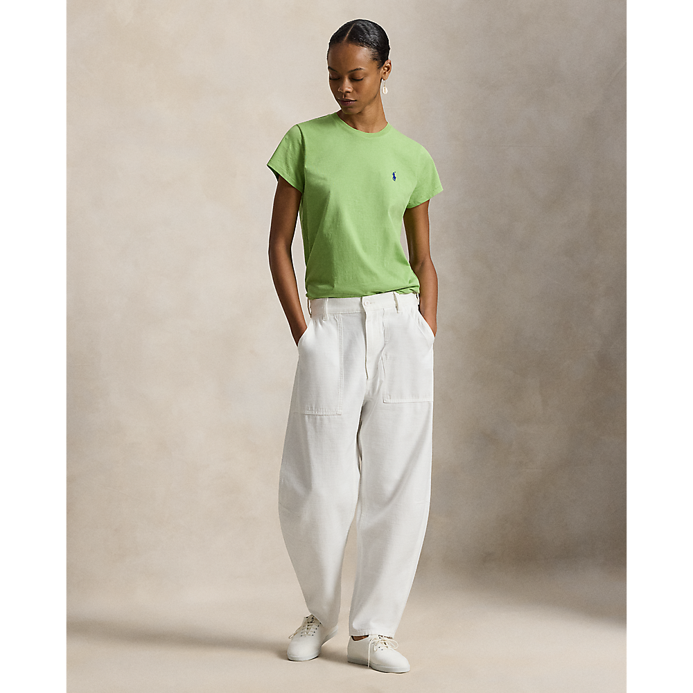 PRL Classic Fit Cotton Jersey Crewneck Tee/Majica 211B14605003