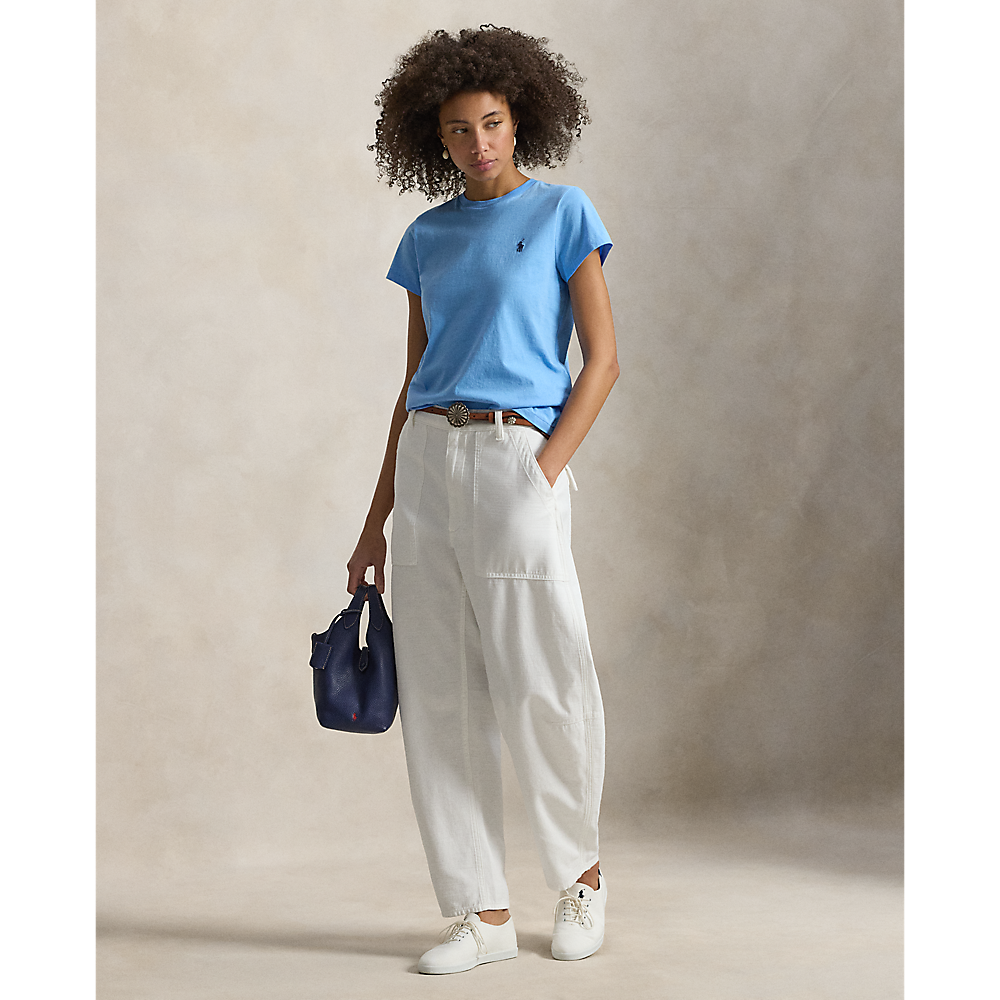 PRL Classic Fit Cotton Jersey Crewneck Tee/Majica 211B14605005