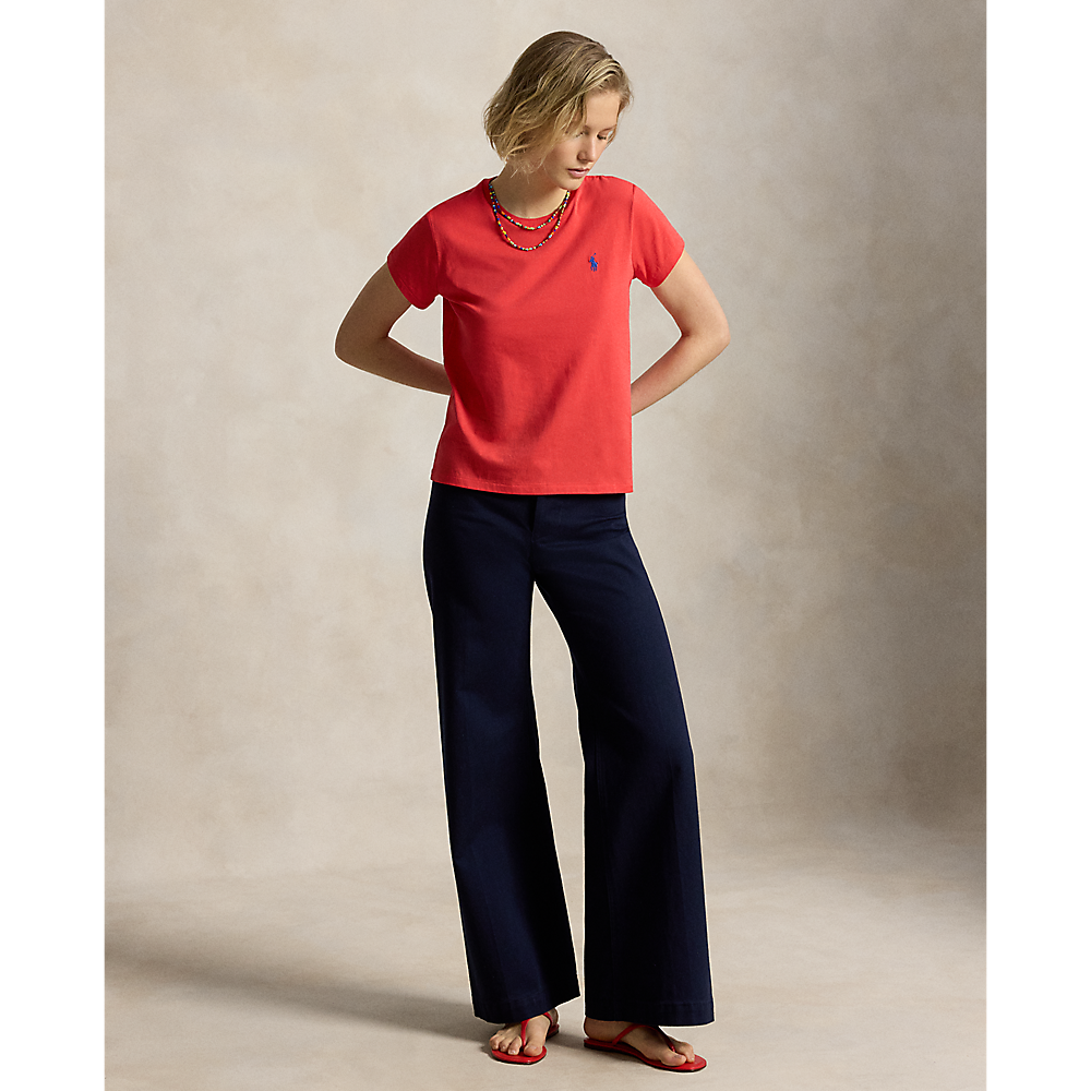 PRL Classic Fit Cotton Jersey Crewneck Tee/Majica 211B14605021