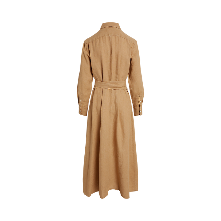 PRL Self-Tie Linen Shirtdress/Haljina 211B19141002
