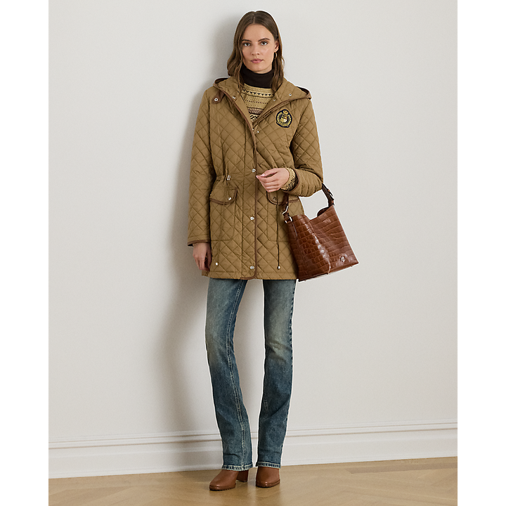 LRL Crest-Patch Diamond-Quilted Anorak/Jakna 297979534002