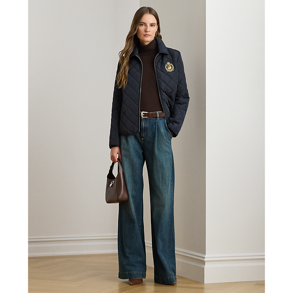 LRL Crest-Patch Diamond-Quilted Jacket/Jakna 297979539004