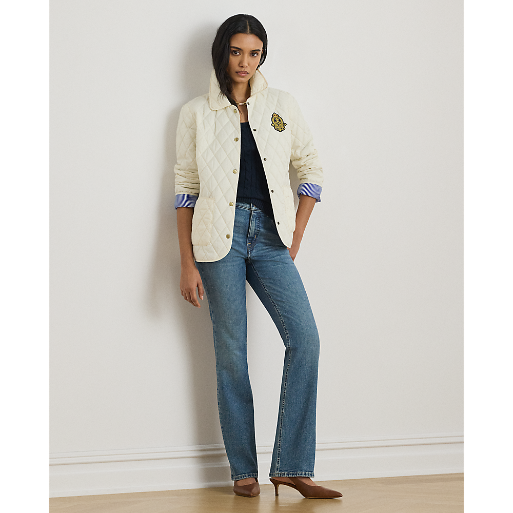 LRL Crest-Patch Diamond-Quilted Jacket/Jakna 297P10878001