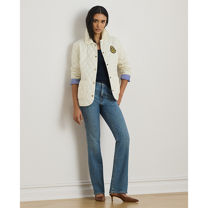 LRL Crest-Patch Diamond-Quilted Jacket/Jakna 297P10878001