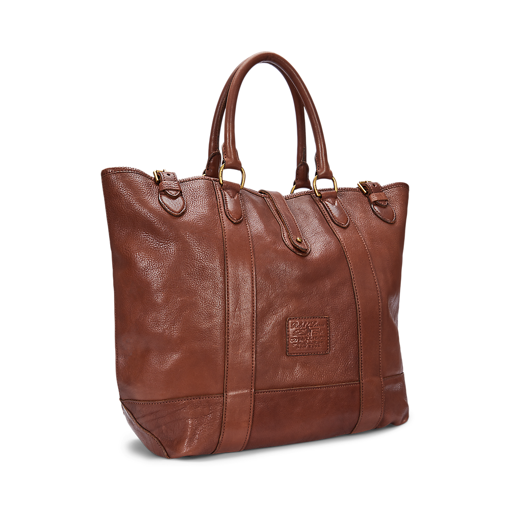 PRL Heritage Leather Tote/Torba 405946032001