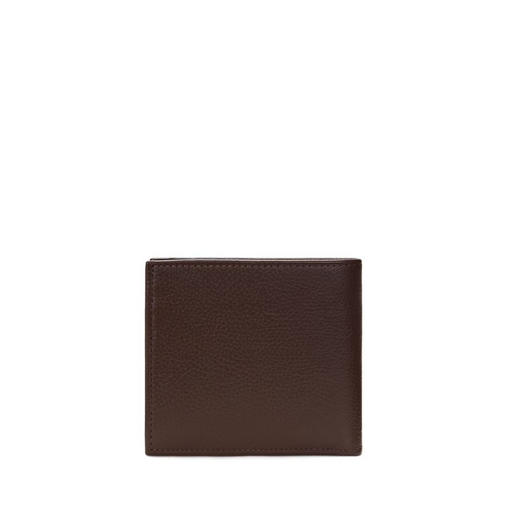 PRL Pebbled Leather Billfold Coin Wallet/Novčanik 405963225002
