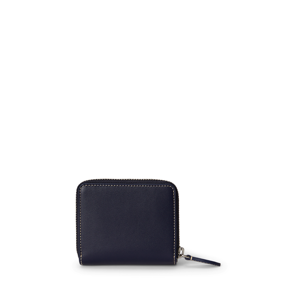 PRL Polo Bear Leather Compact Wallet /Novčanik 427P10990001