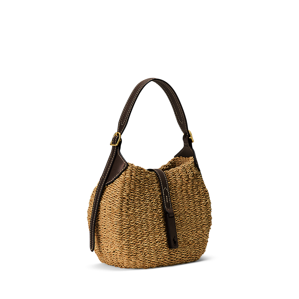 PRL Polo ID Raffia Small Shoulder Bag/Torba 428955916001