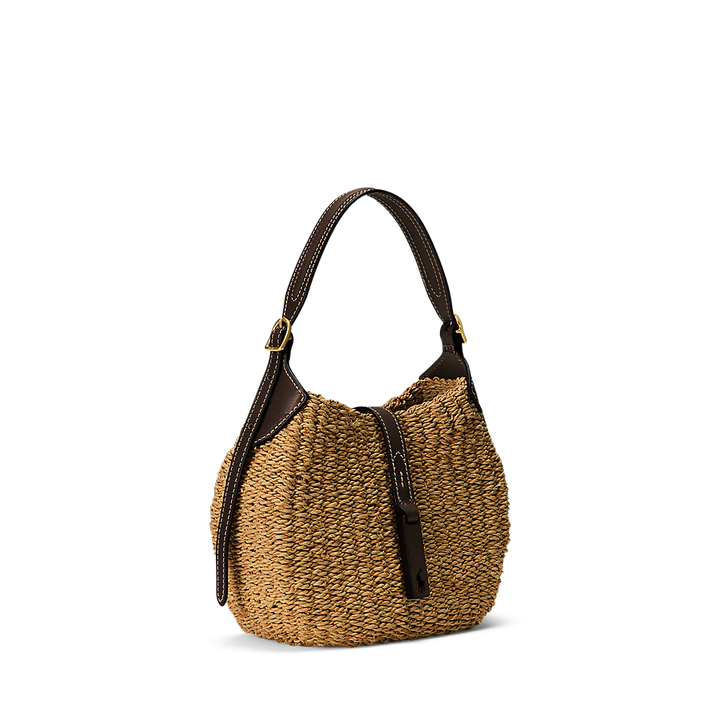 PRL Polo ID Raffia Small Shoulder Bag/Torba 428955916001