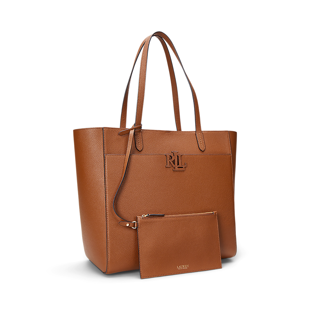LRL Pebbled Leather Large Cameryn Tote Bag/Torba 431960183001