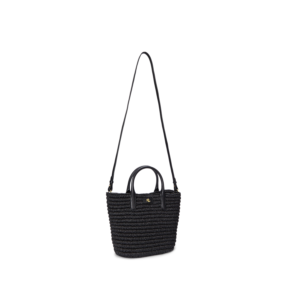 LRL Woven Straw Medium Brie Tote Bag/Torba 431962120002