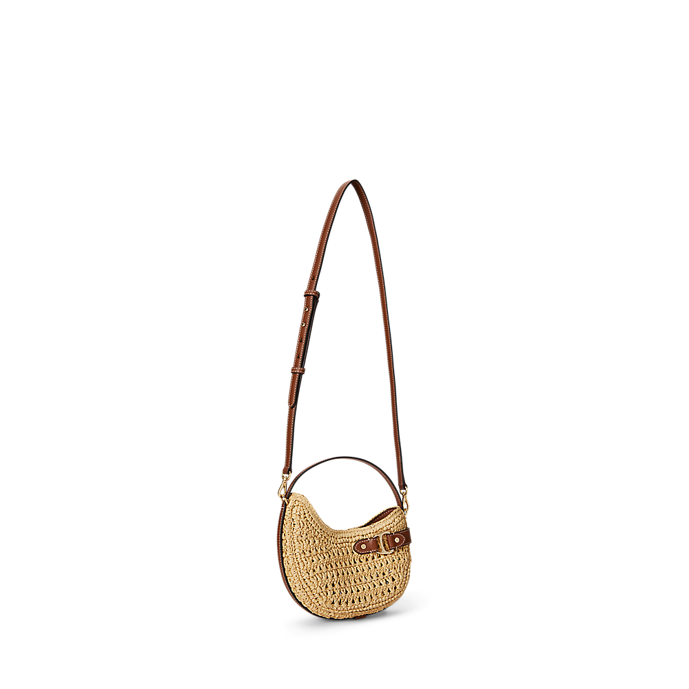 LRL Small Woven Straw Tasha Crossbody Bag/Torba 431982191001