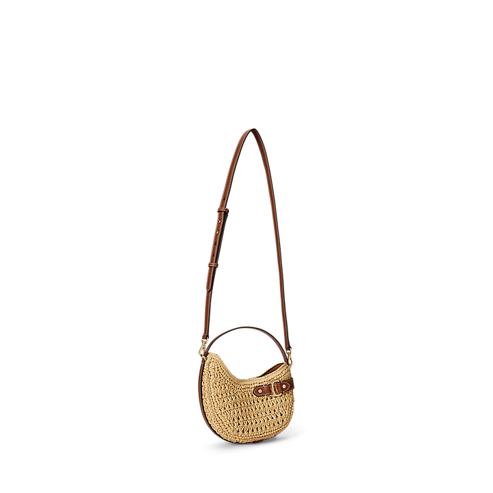 LRL Small Woven Straw Tasha Crossbody Bag/Torba 431982191001