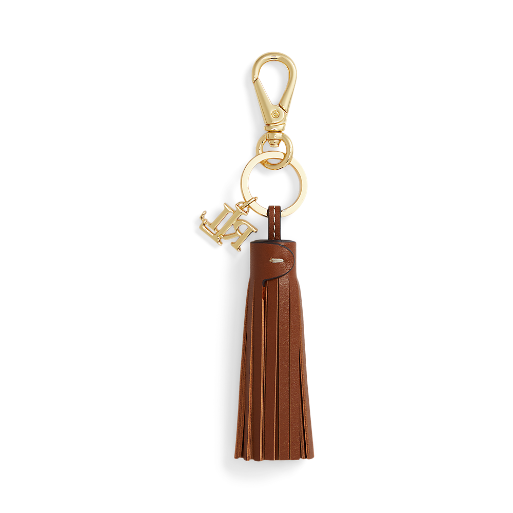 LRL Logo &amp; Leather Tassel Charm/Privjesak  432P07357001