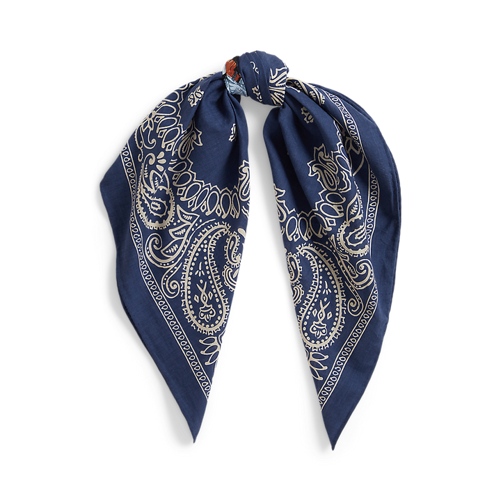 PRL Polo Bear Paisley Cotton Bandanna/Marama 449P11847001