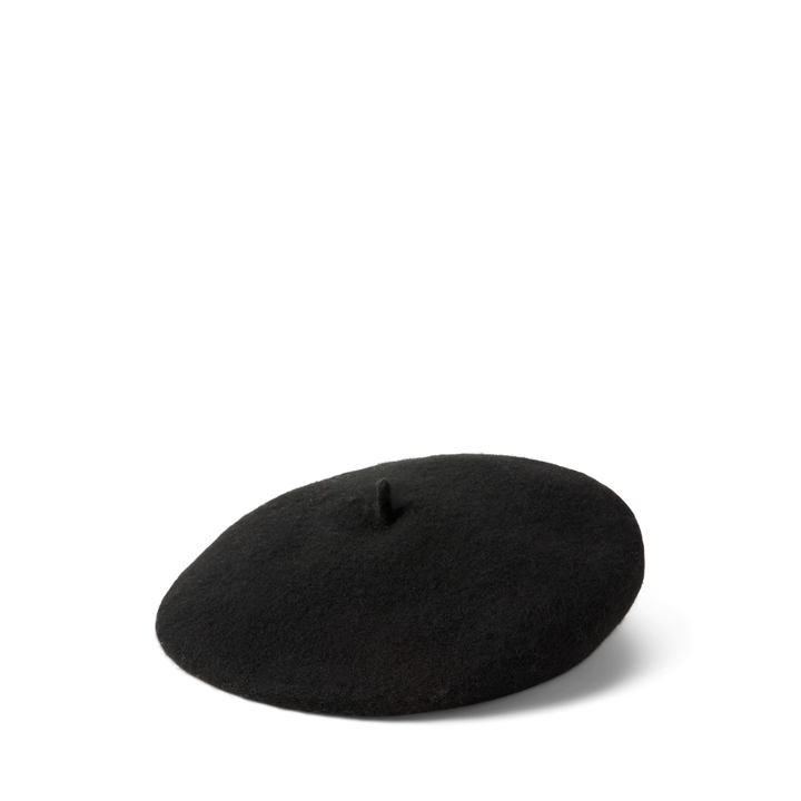 LRL Script-Logo Felted Wool Beret/Beretka 454P04546001