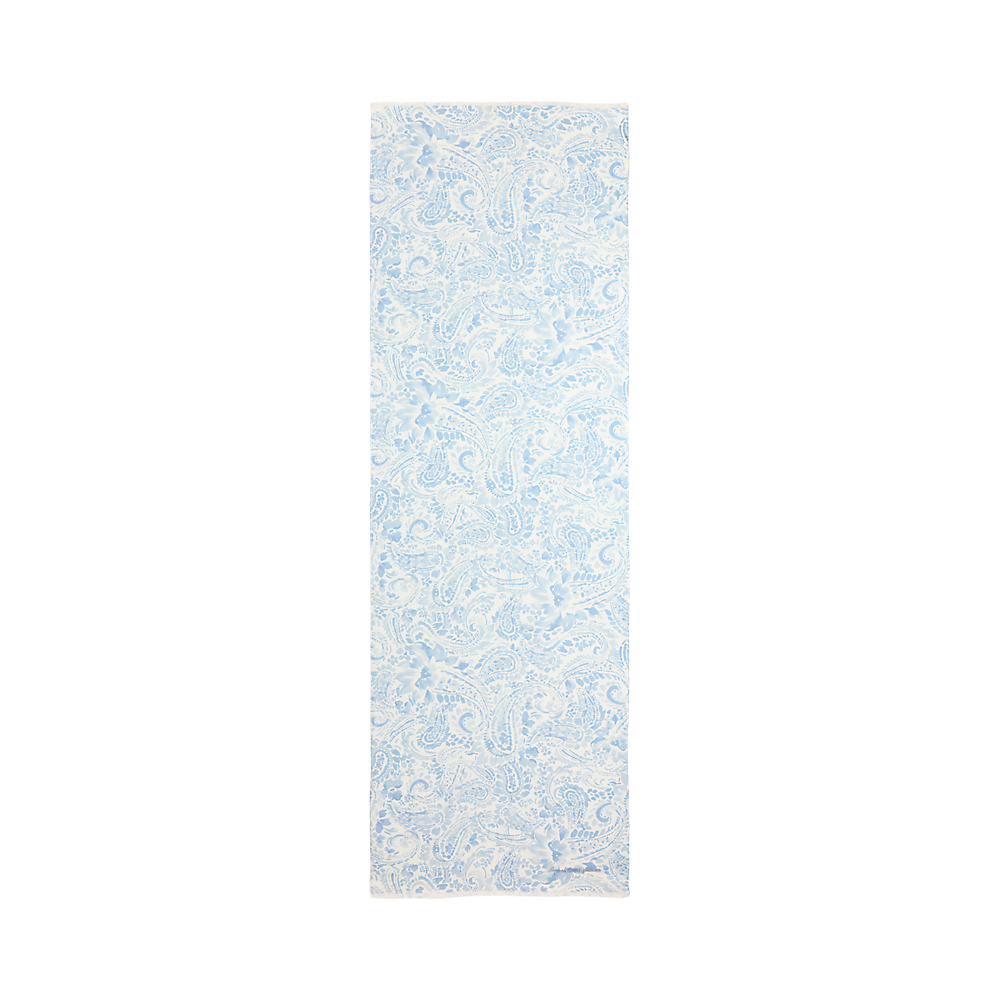 LRL Paisley Cotton-Silk Scarf/Šal 454P14382001
