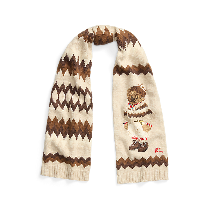 PRL Polo Bear Wool-Blend Scarf/Šal 455P04651001