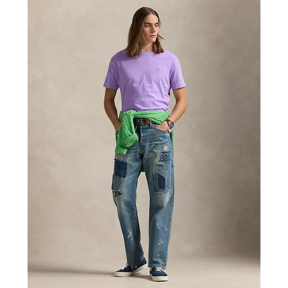 PRL Custom Slim Fit Jersey Crewneck T-Shirt/Majica 710671438416