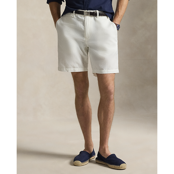 PRL 21.6 cm Classic Fit Linen-Cotton Short/Bermude 710741375502