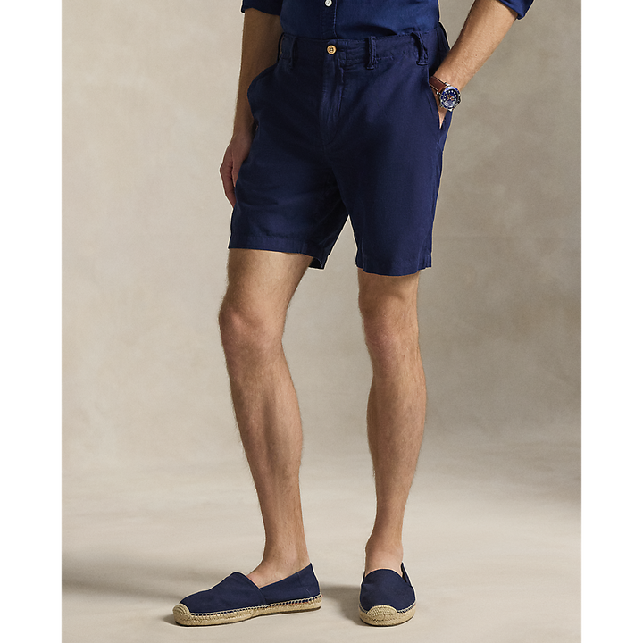 PRL 21.6 cm Classic Fit Linen-Cotton Short/Bermude 710741375503