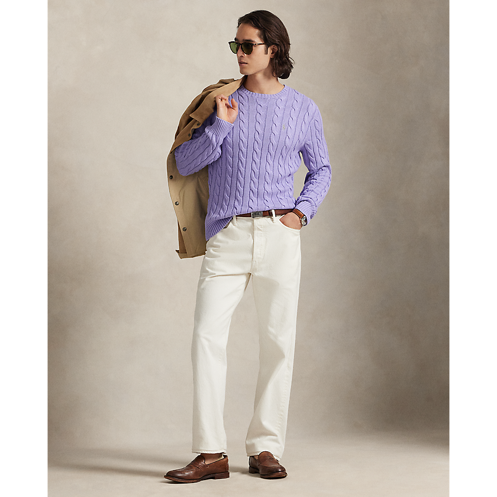 PRL Cable-Knit Cotton Jumper/Pulover 710775885531