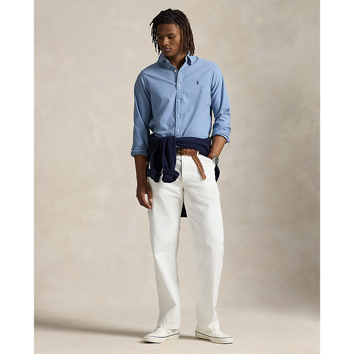 PRL Slim Fit Garment-Dyed Oxford Shirt/ Košulja 710804257059