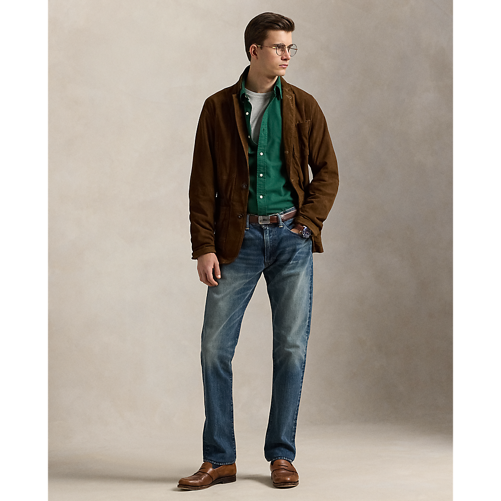 PRL Slim Fit Garment-Dyed Oxford Shirt/Košulja 710804257063