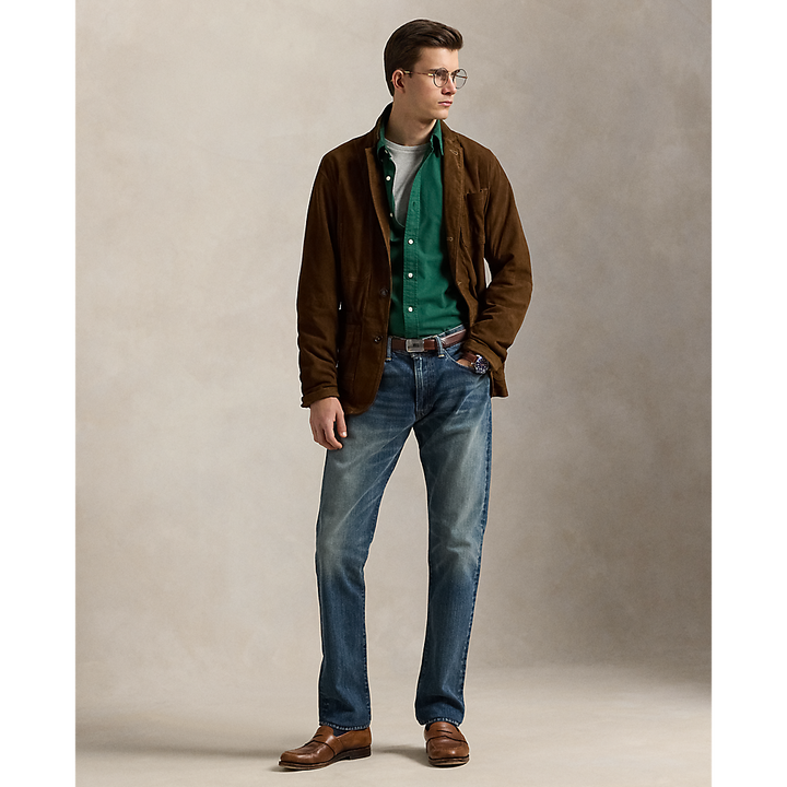 PRL Slim Fit Garment-Dyed Oxford Shirt/Košulja 710804257063