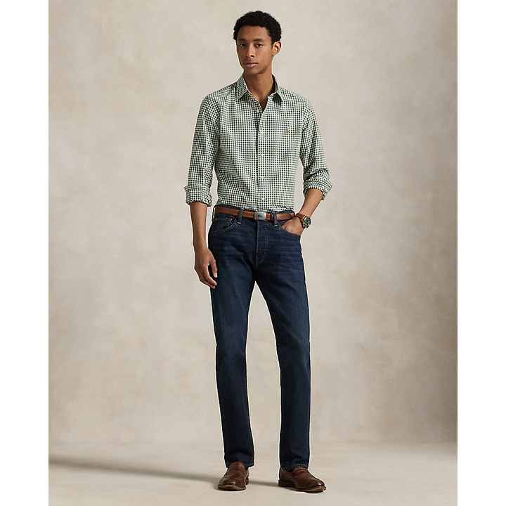 PRL Slim Fit Gingham Oxford Shirt/Košulja 710852744003