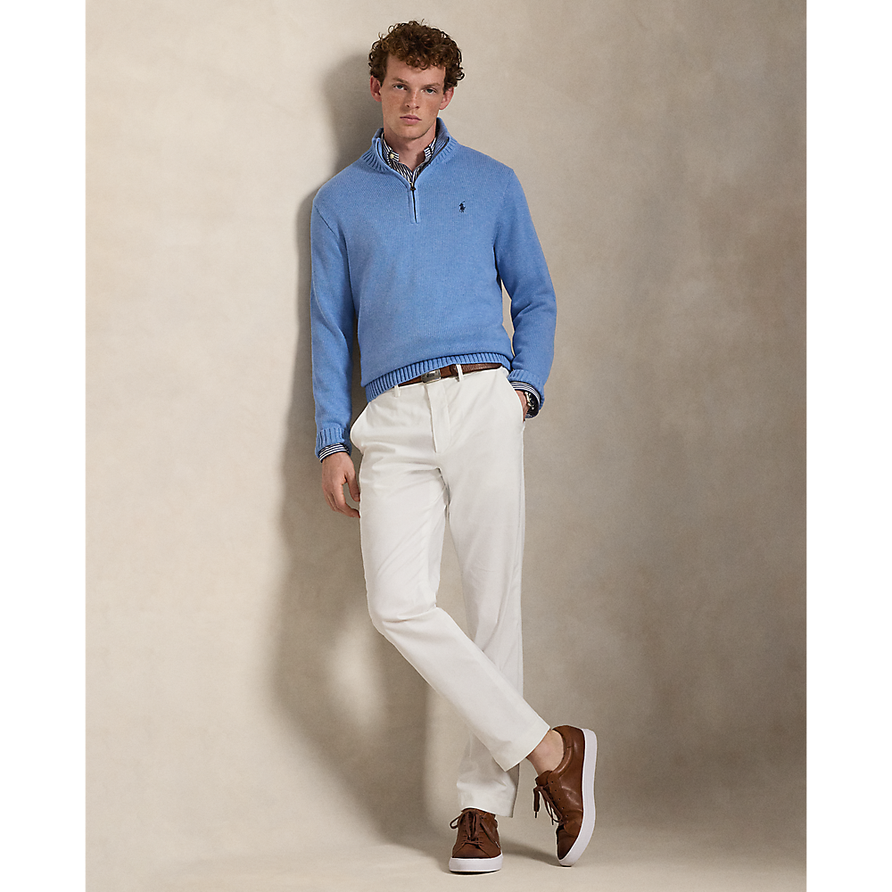 PRL Cotton Quarter-Zip Jumper/Pulover 710859939005