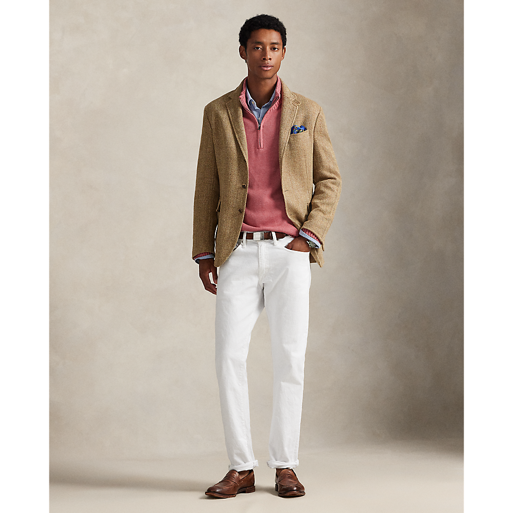 PRL Cotton Quarter-Zip Mockneck Jumper/Pulover 710859939512