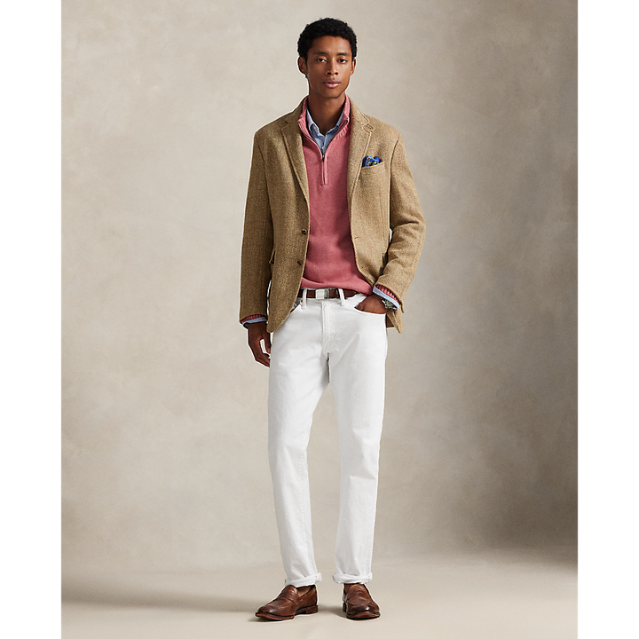 PRL Cotton Quarter-Zip Mockneck Jumper/Pulover 710859939512