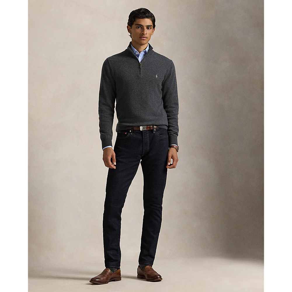 PRL Wool Quarter-Zip Jumper/Pulover 710876756017